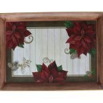 TABULEIRO DE PLASTICO MOTIVO NATAL