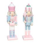 SOLDADO MADEIRA CHILE COR:ROSA/AZUL