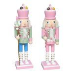 SOLDADO MADEIRA CHILE COR:ROSA/VERDE