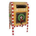 CAIXA DE CORREIO AMERICANA CANDY CORNER