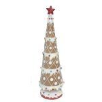 FIGURA ARVORE DE GENGIBRE DECORADA