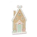 FIGURA CASA GENGIBRE CASTANHO/ROSA