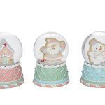BOLA DE AGUA COM FIGURA DE NATAL