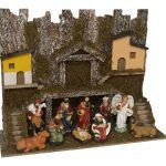 PRESEPIO 10 FIGURAS C/CENARIO