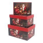 CONJ.3 CAIXAS MOTIVOS NATAL