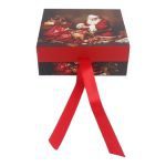 CAIXA PRESENTE DE NATAL COM LAÇO