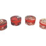 CAIXAS DE NATAL RED. MOTIVO NATAL