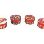 CAIXAS DE NATAL RED. MOTIVO NATAL