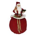 PAI NATAL NO SACO DOBRAVEL DECOR. C/20 LUZES