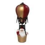 FIGURA PAI NATAL NO BALAO COR:OURO/VERMELHO