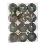 CONJ.12 BOLAS VERDES 5 CM