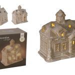 VASA CERAMICA 14CM C/LED SORTIDAS