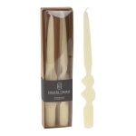CONJ.2 VELAS COR:CREME