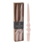 CONJ.2 VELAS COR:ROSA