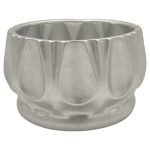 CERAMICA- CENTRO MARIANO PEQ. COR:PRATA