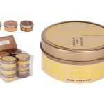 VELA AROMATICA C/FRASCO METAL