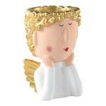 BUSTO MULHER ASAS C/FURO COR:OURO