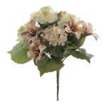 ARTIFICIAL- RAMO C/ROSA+LILIUM+HYDRANGEA