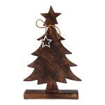 ARVORE MADEIRA C/BASE 39CM