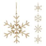 FLOCO DE NEVE DECOR. 15CM