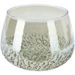 PORTAVELAS VIDRO COR:VERDE