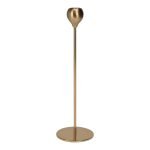 PORTAVELAS ALUMINIO 30CM COR:OURO