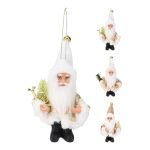 FIGURA PAI NATAL 13CM COR:BRANCO