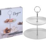 SUPORTE PRATOS PORCELANA 2 ANDARES