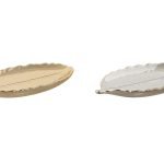 BANDEJA CERAMICA FOLHA