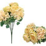 ARTIFICIAL- RAMO C/ROSAS+HYDRANGEA