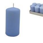 PACK C/6 VELAS RED. 8X4CM