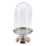 CUPULA C/BASE DE ALUMINIO COR:PRATA