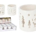 PORTA VELAS COR:BRANCO
