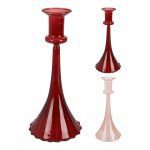 CANDELABRO VIDRO 21CM