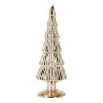 ARVORE PLASTICO 34CM OURO