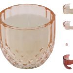 COPO VIDRO C/ VELA AROMATICA