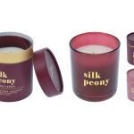 FRASCO VIDRO C/VELA AROMATICA