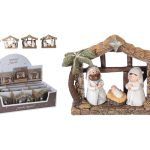 PRESEPIO C/CABANA 3PC CERAMICA
