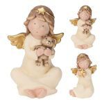 FIGURA ANJO CERAMICA COR:DOURADO