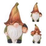 CERAMICA- GNOMO C/FOLHA