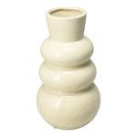 JARRA CERAMICA COR:CREME