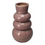 JARRA CERAMICA COR:ROSA