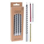 VELA TORCIDA 17CM CAIXA C/10