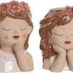 FIGURA BUSTO MENINA C/FURO