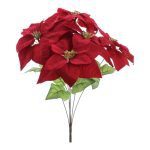 **ARTIFICIAL-RAMO POINSENTIA X6 COR:VERMELHO