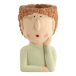 BUSTO MULHER C/FURO COR:VERDE