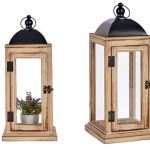 LANTERNA MADEIRA QUAD. NATURAL