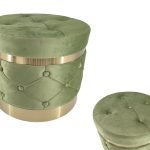 PUFF POLIESTER COR:VERDE