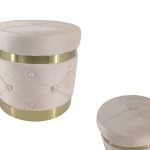 PUFF POLIESTER COR:ROSA