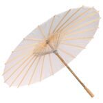 SOMBRINHA PAPEL DIA. 55CM COR:BRANCO